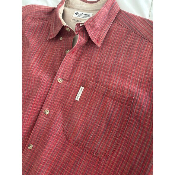 Columbia Long Sleeve‎ Mens Button Down Shirt Size Medium - Picture 6 of 6